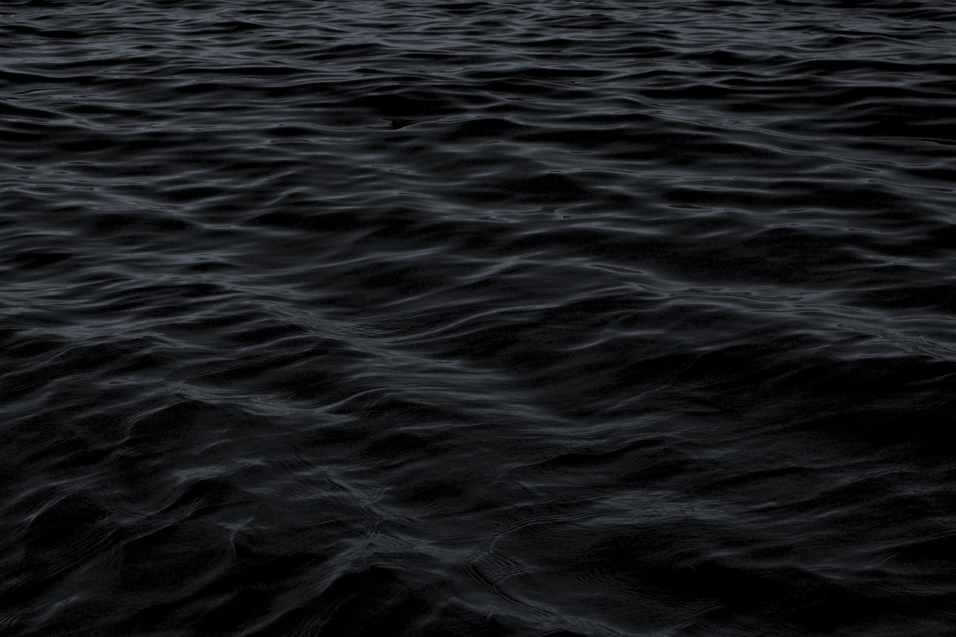 Dark background sea